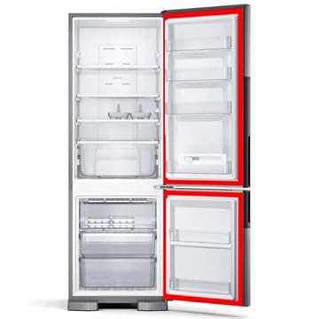 Jogo Borracha Gaxeta Inverse Porta E Freezer Para Brastemp Modelo Bre50 (Cinza, 70x66 66x100)