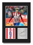 fernando torres 2018 mundial ✯ LISTA PARA REGALAR: Nuestras impresiones A4 (297 x 210 mm) se entregan sin marco en un elegante expositor negro mate. Ligeras, pero de la más alta calidad: ¡perfectas para un cumpleaños, Navidad o cualquier celebración!