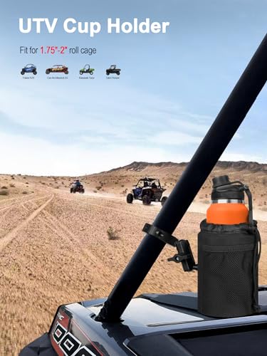 Portavasos Universal para UTV con soporte de aluminio miniatura 2