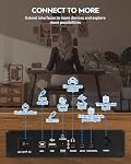 STRICH Piano numérique 88 Clés, Clavier Peiné Hammer-Action, Clavardage Piano électrique avec support, 25Wx2 Haut-parleurs, prend en charge USB-MIDI / Connexion sans fil SDP-300S (couleur bois de noyer)