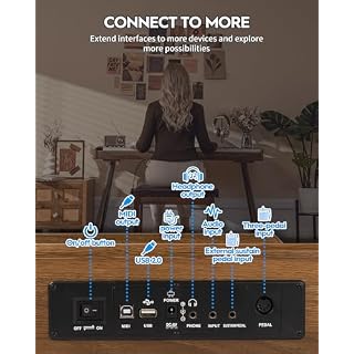 STRICH Piano numérique 88 touches, clavier lesté à action marteau, deux haut-parleurs de 25 W, clavier de piano électrique pleine taille, prend en charge la connexion USB-MIDI/sans fil, SDP-300S - Les Beatles, Paul McCartney, John Lennon, RIngo Starr, George Harrison STRICH Piano numérique 88 touches, clavier lesté à action marteau, deux haut-parleurs de 25 W, clavier de piano électrique pleine taille, prend en charge la connexion USB-MIDI/sans fil, SDP-300S – Image 7