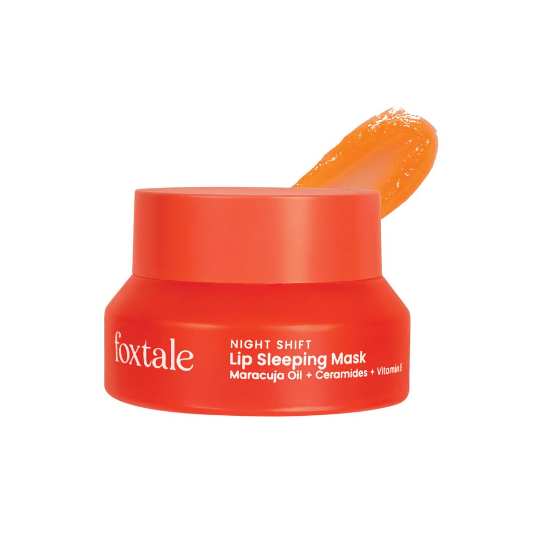 Foxtale Lip Sleeping Mask with Ceramides & Maracuja Oil for hydrated plump lips - 12g-picture-38