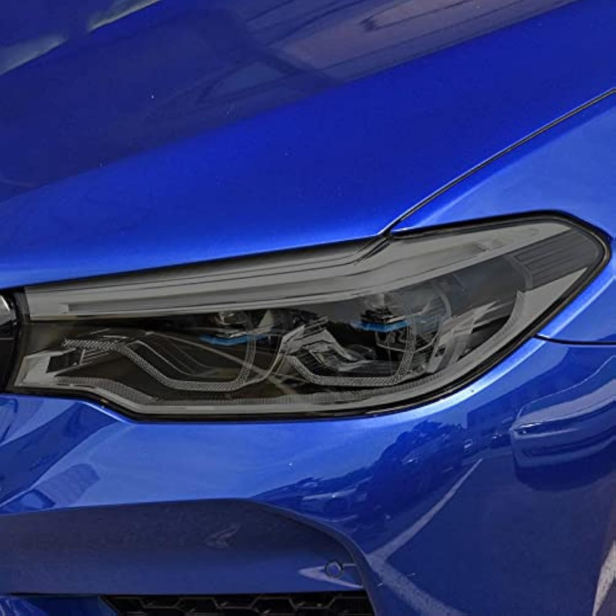 即日可 Wdtznp 車のヘッドライトの色合い黒の保護フィルムテールライト透明tpuステッカー Bmw5シリーズg30m5 F9017 アクセサリー用 Ledテープ 車 バイク 公式超高品質 Www Littleshopp Com