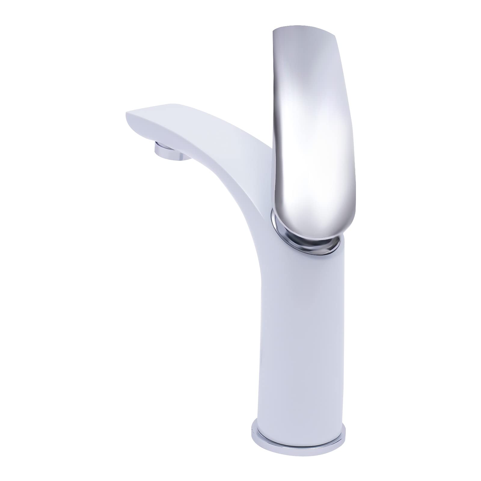 Bateria umywalkowa, armatura łazienkowa, czarna armatura kuchenna, wysoka bateria umywalkowa, bateria mieszakowa, bateria jednouchwytowa, G3/8", wysokość wylotu 12,5 cm, do łazienki i kuchni
