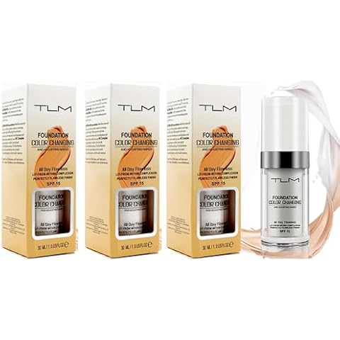 TLM Colour Changing Foundation with SPF15 Cover
