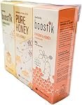 BeeFamily - Special-Tea Honey Stick Set 300g - Lemon Honey, Pure Honey, Ginseng Honey