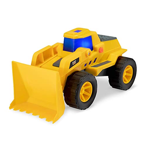 CatToysOfficial Construction Future Force Wheel Loader Toy, Yellow