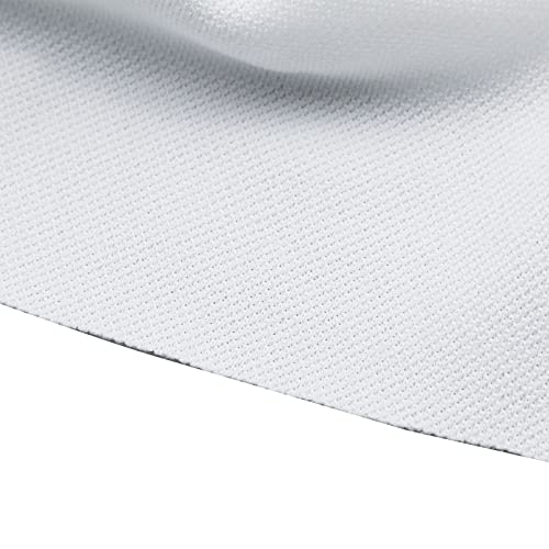 Woogim White Speaker Grill Cloth Stereo Mesh Fabric，Stereo Box Fabric Dustproof Audio Cloth - 63X39.4 Inch / 160X100 Cm #TOP3