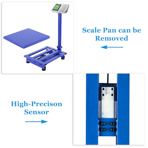 Báscula electrónica plataforma TUFFIOM 660lbs plegable miniatura 7