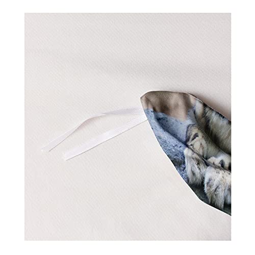 Holiyjog 3D Leopard Print Duvet Cover Set Queen Size Cheeth Bedding Sets King Gray Bed Set Boys Bedroom Animals Decoration Kids Beddings Queen Size #TOP4