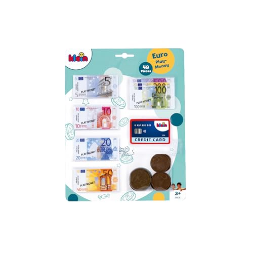Theo Klein 9605 - Euro Dinero para Jugar, Juguete