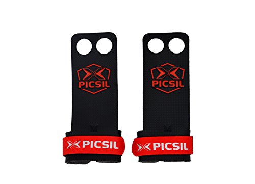 X PICSIL RX 2H Grips. Fly Whit PicSil en dominadas. RX es la nueva línea de Grips diseñado con la mejor calidad para una mayor resistencia, durabilidad y máxima protección para las manos, Medium