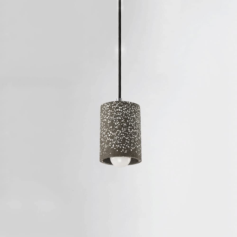 Suspension en terrazzo E27 au style industriel chic et finition contemporaine