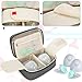 BAFASO Milchpumpe Tasche, Tragetasche für Milchpumpe Zubehör, Reiseasche für Brustpumpen und Stillpumpe Set, Grau