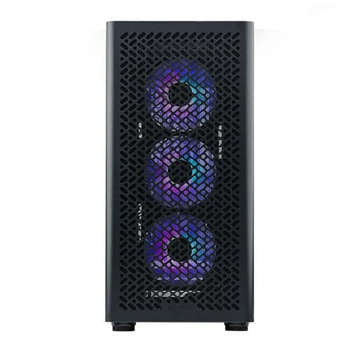 Boitier PC COOLER MASTER Elite 502 Moyen tour ATXE ATX Panneau en verre trempé 3 ventilateurs ARGB - vue 6