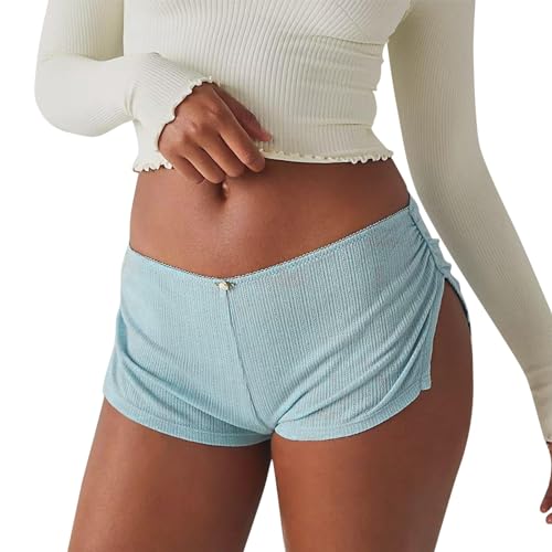 Short pour femme coupe basse idéal en pantalon de pyjama