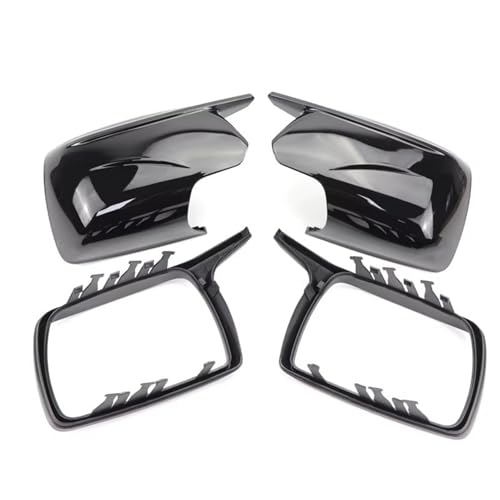 Caches pour rétroviseurs BMW X3 E83 noir brillant avec outil de pose