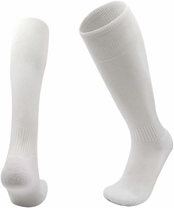 COSHALMen’s Football socks Rugby Hockey Sports Knee High Socks Men Knee High Football Socks Outdoor Game Soccer Socks Men Rugby Hockey Football Running Socks (Size 6-11)