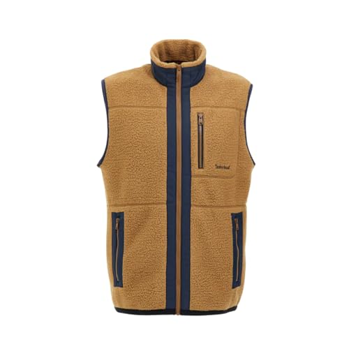 Gilet polaire Timberland homme veste sans manche en sherpa lourd