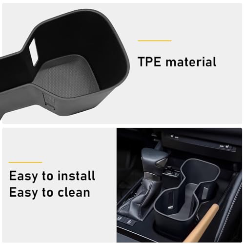 Portavasos compatible con Lexus ES y NX 2023-2025 miniatura 5