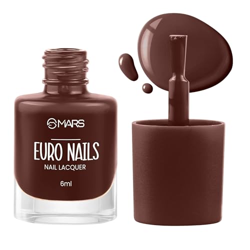 Image of MARS EURO Nail Lacquer | Glossy Gel Finish | Rich Pigmentation | Chip Free | Quick Drying Formula | Long Lasting Nail Polish for Women | (6.0 ml) (Shade-62)