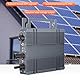 200W MPPT Einphase -Solargitter Mikro -Wechselrichter Hochfestigkeit Aluminiumlegierung IP66 Wassersicher Intelligenter Kontrolle mit App für Umgekehrte Schädigung