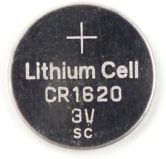 5 Pcs CR-1620 3V Lithium Coin Cell Battery
