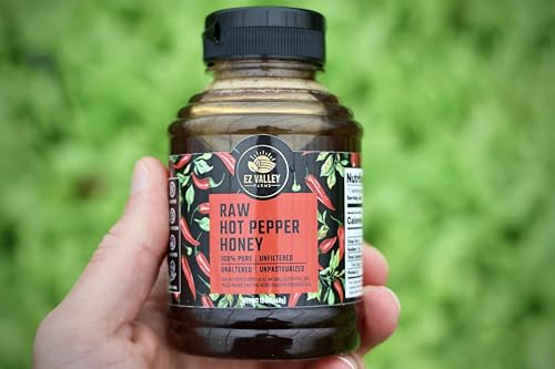 Raw Hot Honey Farm-Grown Chili de Arbol & Serrano 12oz miniatura 5