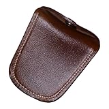 Militaria Stuffs Vintage Leather Slingshot Ammo Pouch .22 22lr .38 .45 Ammunition Holder Wasit Belt Shell Carrier Box