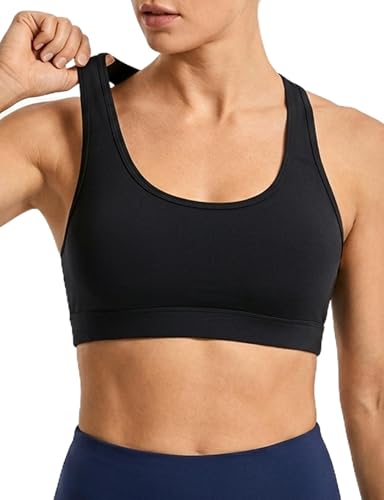 Image of Buauty 2 Packs Sports Bras for Women, Medium Support Sport Bras Push Up Yoga Racerback Bra, Gym Fitness Athletic Bra