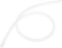 Vista 29 de YOKIVE Tubo de silicona, transferencia de agua, ideal para bomba (transparente, 0.118x0.157 in IDxOD, 16.4 ft)