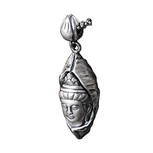 Pendentif bouddha feuille de mat : sublimez votre look quotidien en argent S925