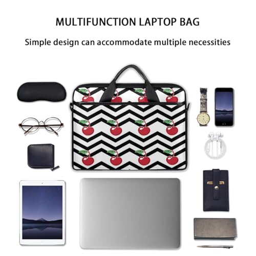 Maletín para Laptop Retro Fruit Chevron 15" miniatura 7