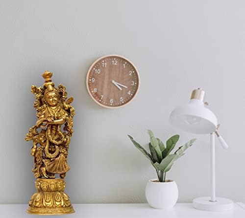 eSplanade - Brass Radha Krishna - Big Size - Brass Radha Idol Statue Sculpture (21") (Radha Antique)