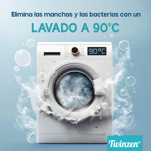 Miniatura 3 de Twinzen - Funda Colchon 135x190 Cm - Protección Impermeable Y Transpirable - Protector Colchon 135x190 Cm
