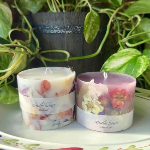 ボタニカルキャンドル ソイキャンドルNo389 アンティーク - ノーブランド品 - 商品画像