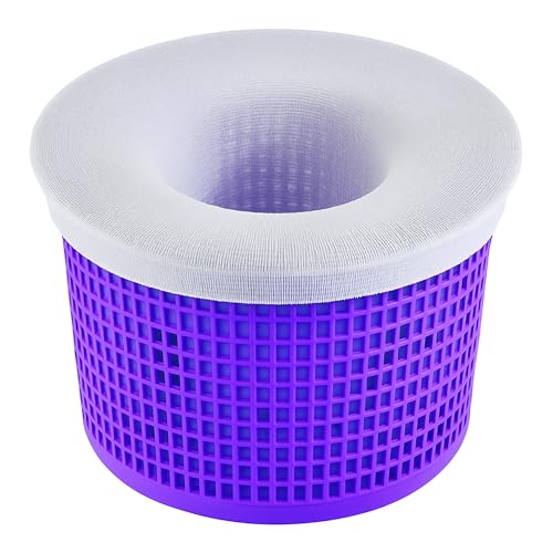 M.O.S 10 Pack Pool Skimmer Socks Durable Nylon Mesh for Above Ground Pools Prevents Debris Clogging Filters