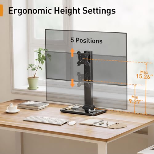 Image of Perlegear Single Monitor Stand for 13-34 inch Screens up to 44 lbs
