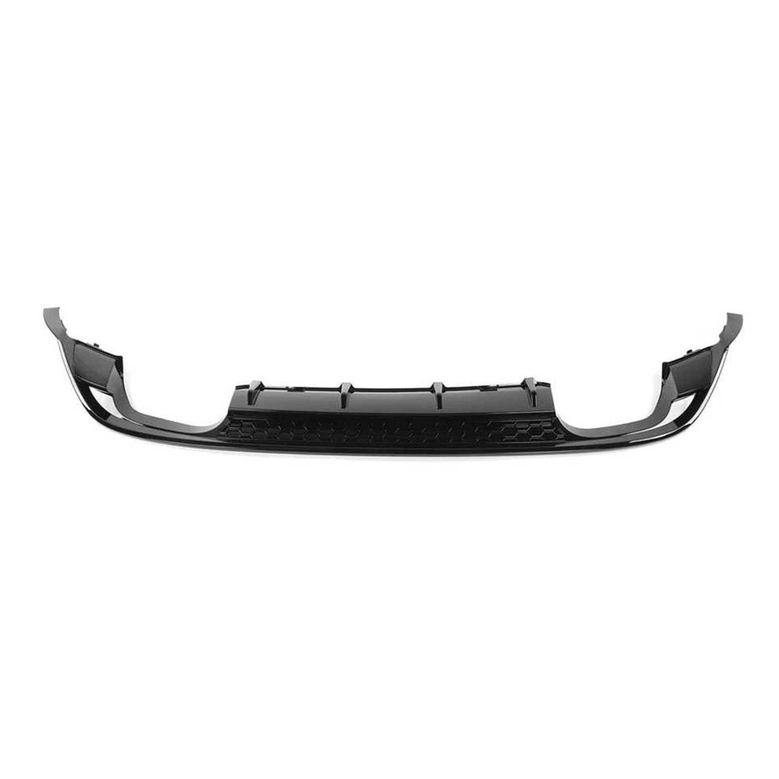 Diffuseur de Becquet de Pare-Chocs Arrière de Voit Cantonnière De Diffuseur Arrière D'échappement Quad D'usine pour MK7.5 R GTD 2017-2020