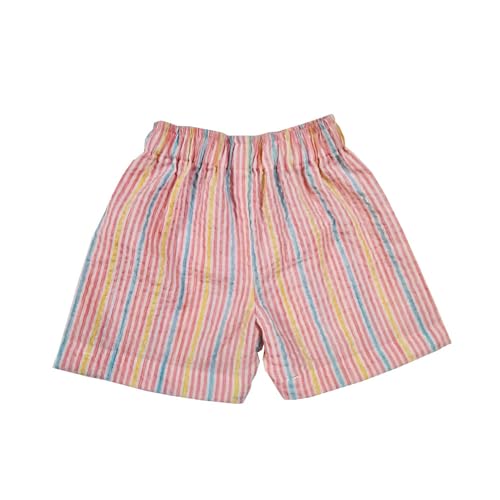 Image of Multi Stripes Peplum Cord Set for Girls