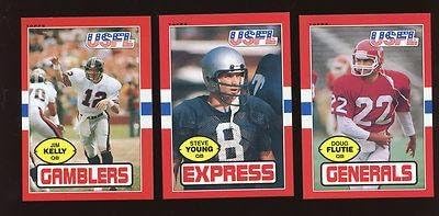 Sports Memorabilia 1985 Topps USFL Football Card Complete Set NM/MT - NFL Complete Sets