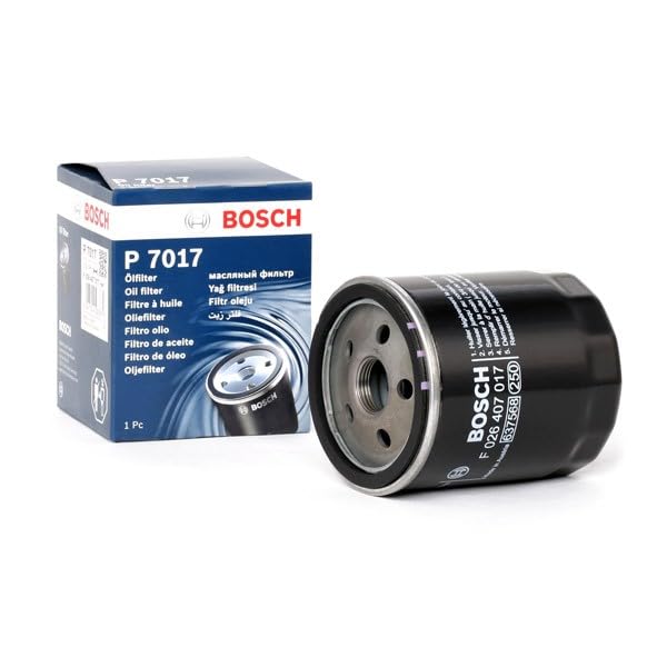 Bosch P7017 - Filtre à Huile Auto De Qualité Premium - Protection Moteur Fiable Et Durable