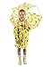 Kid's Raincoat Rain Jacket Cartoon Lightweight Rainwear with School Bag Cover Toddler Rain Ponchos for Boy for Girl