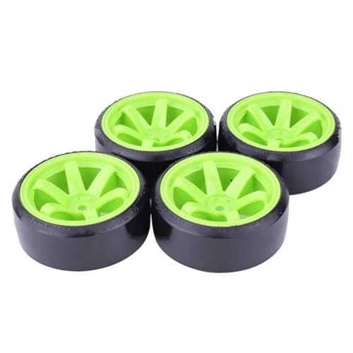 RC�J�[�̃^�C���ƃz�C�[�� Compatible With Tras D4 For HSP For HPI For Sakura TT01 For Tamiya 1/10 �h���t�g RC �J�[�A�N�Z�T���[ 4 PCS �h���t�g RC �J�[�z�C�[���^�C��(G