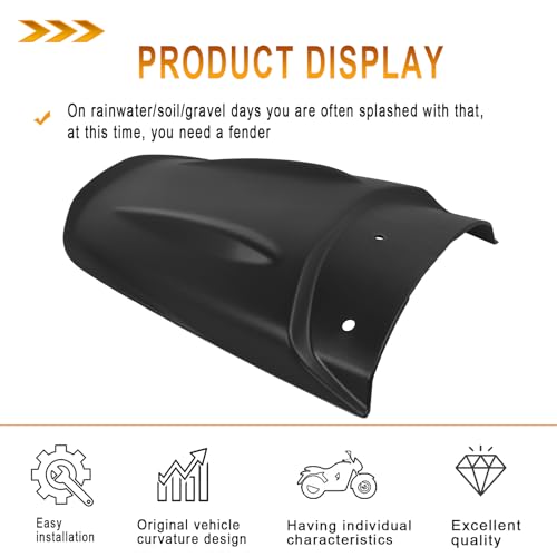 Image of Motorcycle Mudguard Extender Extension Replacement for Honda CB650R CBR650R 2019-2024 Front Mudguards Splash Guard