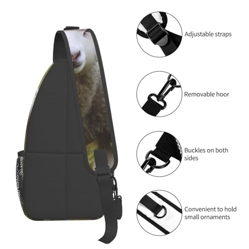Bolso cruzado de hombre tipo mochila bandolera para senderismo miniatura 5