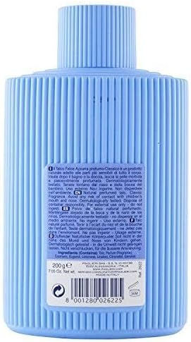 Felce Azzurra - Talc, Poudre délicée complète, Parfum Classique - Pot 200 g - 2