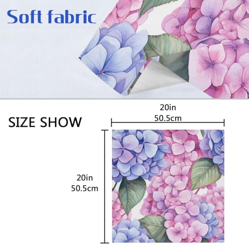 Servilletas de tela multicolor floral paquete x6 miniatura 6