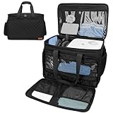 Picture of FURIMETY Steam Cleaner Carrying Bag Compatible with Dupray Neat Steam Cleaner, Multiple Storage Pockets for Dupray Neat Plus Steam Cleaner and Accessories, Bag Only, Quilted Black