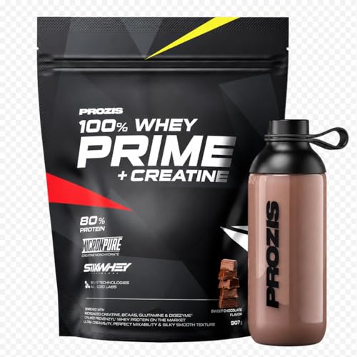 Whey Prime 100% sabor chocolate: máxima absorción para aumentar tu masa muscular